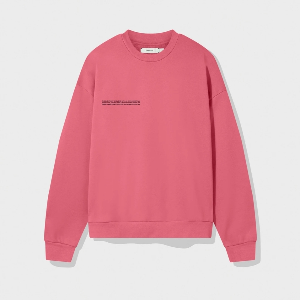 NWT Pangaia Lightweight Recycled Cotton Sweatshirt